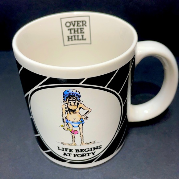 Vintage 1987 Enesco “Life begins at Forty” Mug With Box! - Picture 2 of 7